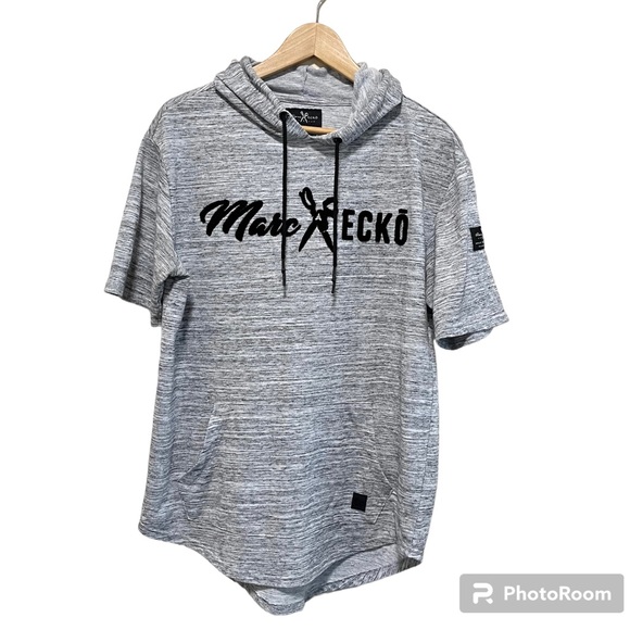 Marc Ecko Cut & Sew Short Sleeve Hoodie - Picture 1 of 11